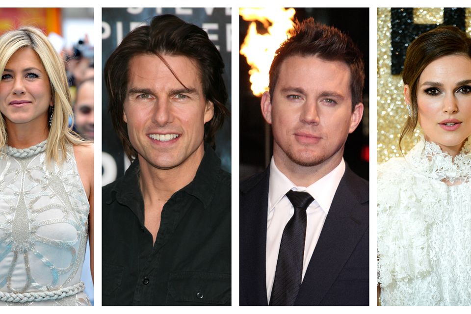Jennifer Aniston, Tom Cruise, Channing Tatum und Keira Knightley