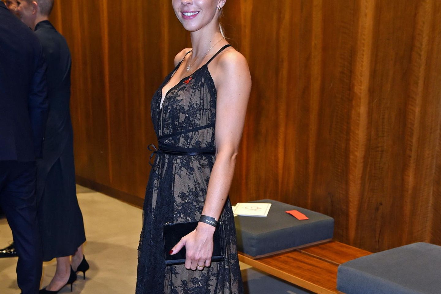 Nina Neuer bei einer Veranstaltung 2019.