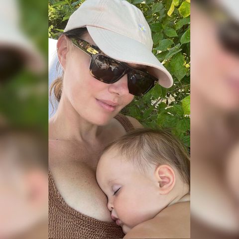 Tamara Ecclestone und ihre kleine Tochter Serena.