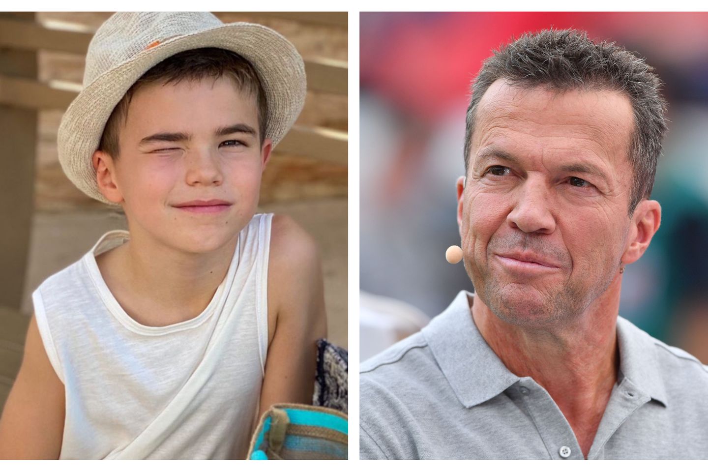 Lothar Matthäus Sohn Milan ist ihm wie aus dem Gesicht geschnitten
