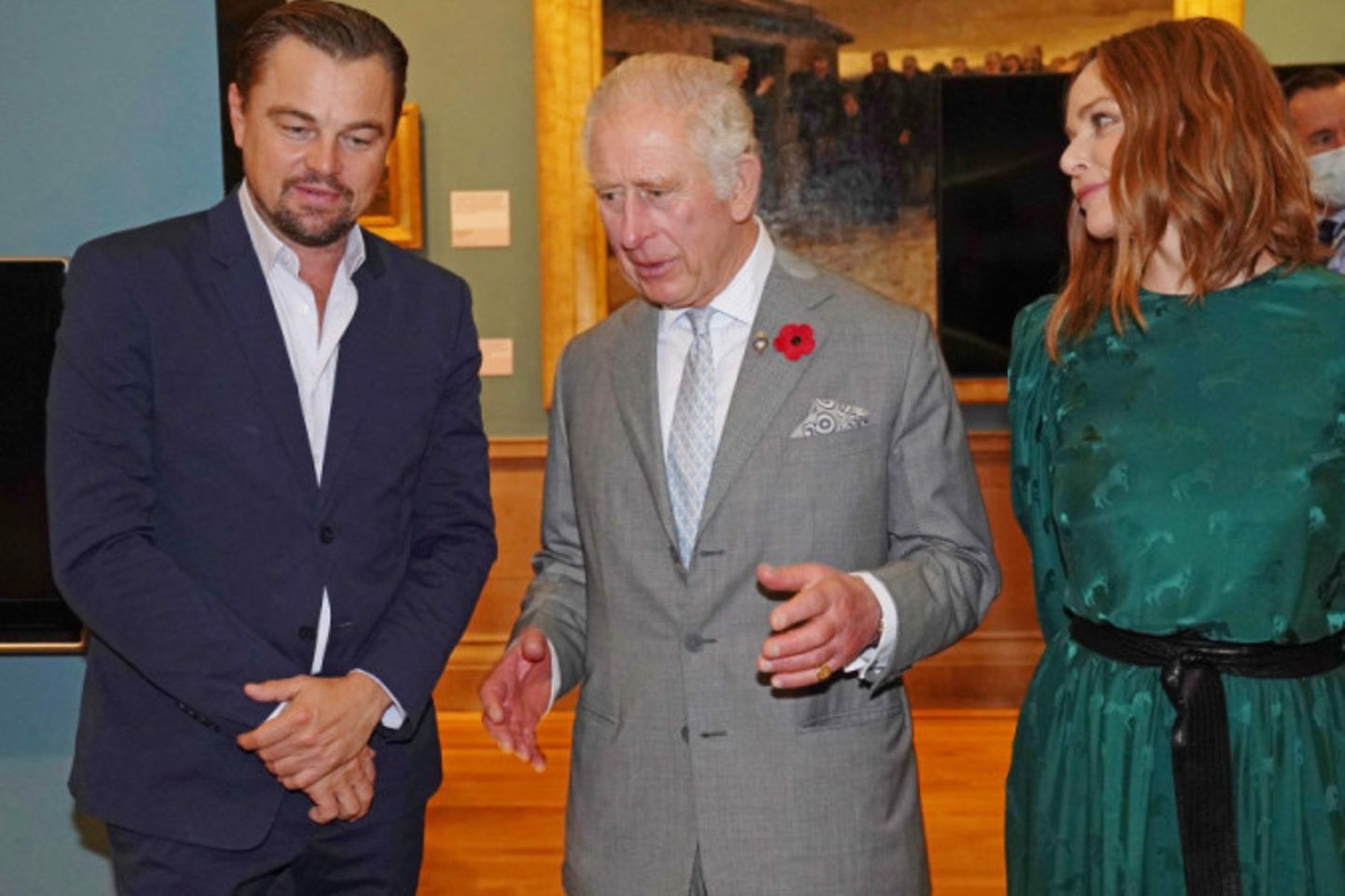 Prinz Charles sprach bei der COP26-Klimakonferenz mit Leonardo DiCaprio und Stella McCartney
