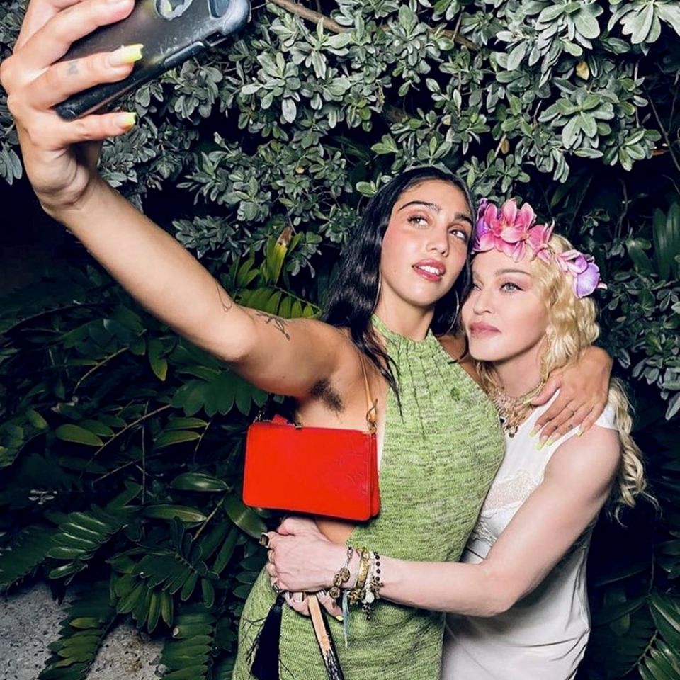 Lourdes Leon mit ihrer Mutter Madonna