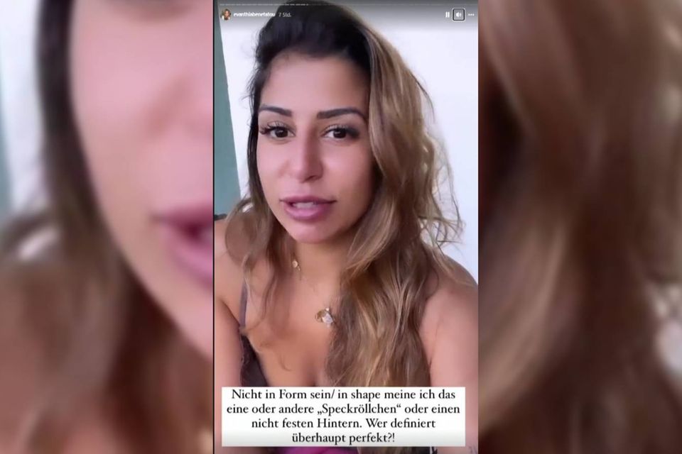 Eva Benetatou rechtfertig sich nach Kritik an ihrem letzten Reel.