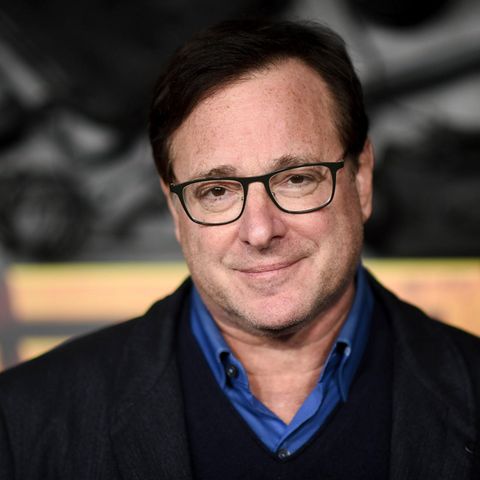 FILE - Bob Saget arrives at a screening of "MacGruber" on Dec. 8, 2021, in Los Angeles. Saget's family has released a statement on the cause of his death last month in Florida, citing authorities saying the actor-comedian died from an accidental blow