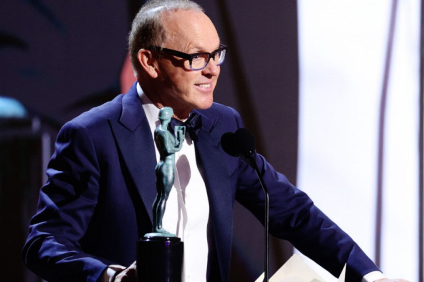 Michael Keaton befand sich bei der Ankündigung seines SAG-Awards auf der Toilette