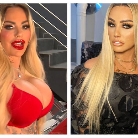 Treffen sich 2 Busenwunder beim Beauty-Doc: Neue XXL-Brüste für Gina-Lisa Lohfink - und nebenan liegt Katie Price unter dem Messer