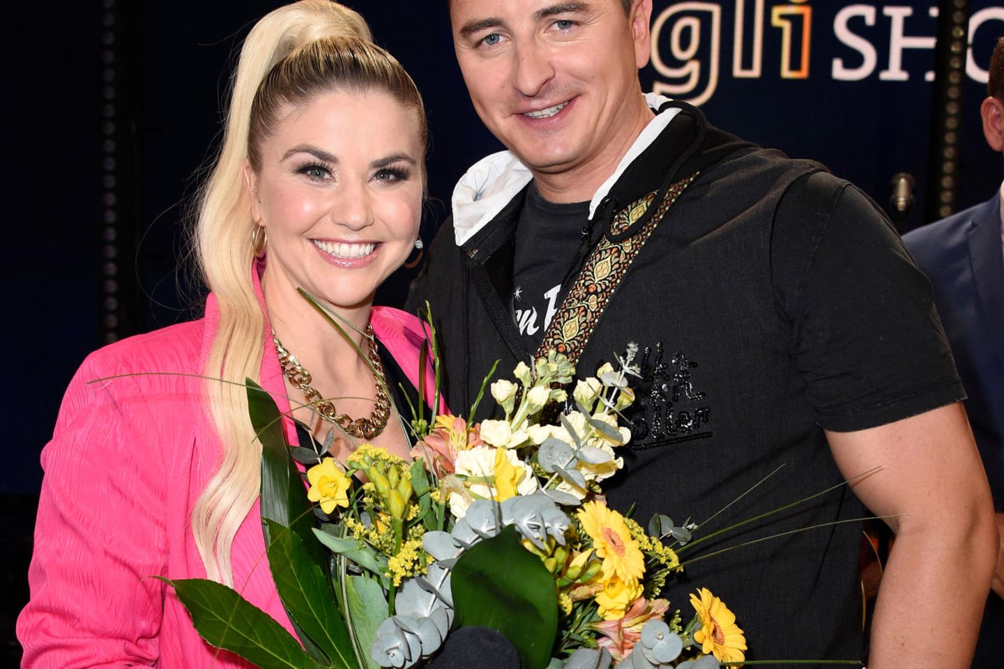 Schlagerstar Beatrice Egli verr t nach Kuss mit Andreas Gabalier