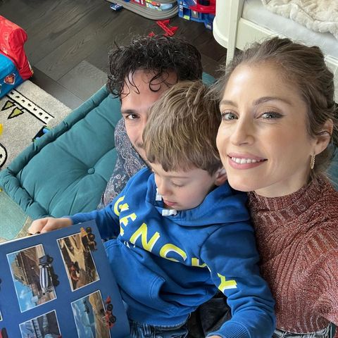 Mats und Cathy Hummels genießen die Zeit mit ihrem Sohn Ludwig.