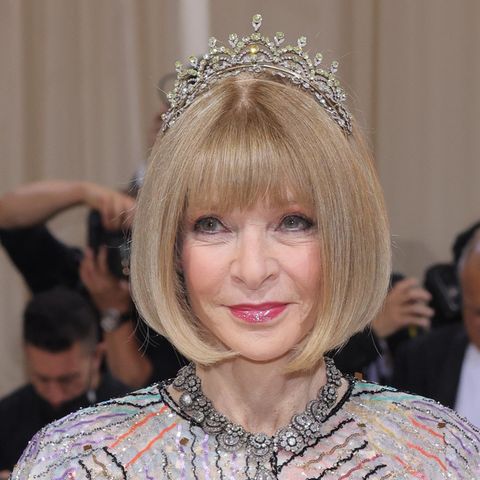 Anna Wintour arrives at the In America: An Anthology of Fashion themed Met Gala at the Metropolitan Museum of Art in New York C…