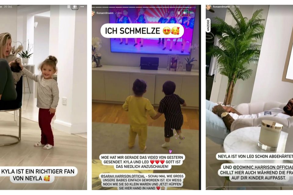 Bei Fiona Erdmann und den Harrisons ist ganz schön was los!