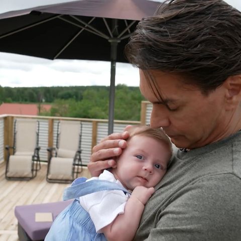 So funktioniert seine kleine Familie: Marcus Schenkenberg zeigt uns sein unkonventionelles Papa-Glück