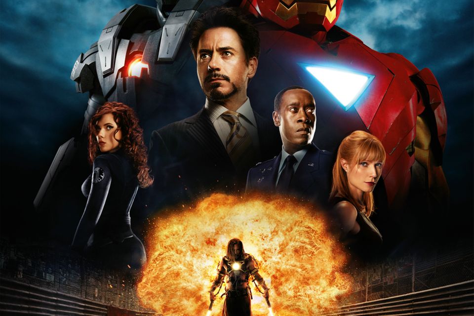 Rattenscharf: Scarlett Johanssons Latexanzug in 'Iron Man 2'
