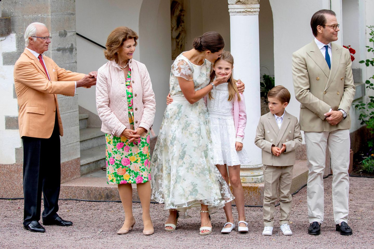 So sah Prinzessin Estelle noch im Sommer vergangenen Jahres aus.