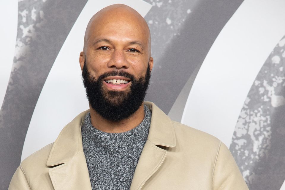 American actor and rapper Common (Lonnie Rashid Lynn) attends the Dior Homme: A/W22 Catwalk Show at Olympia London, London, Eng…