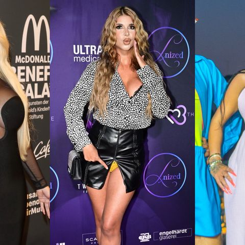 Daniela Katzenberger, Micaela Schäfer und Gina-Lisa Lohfink