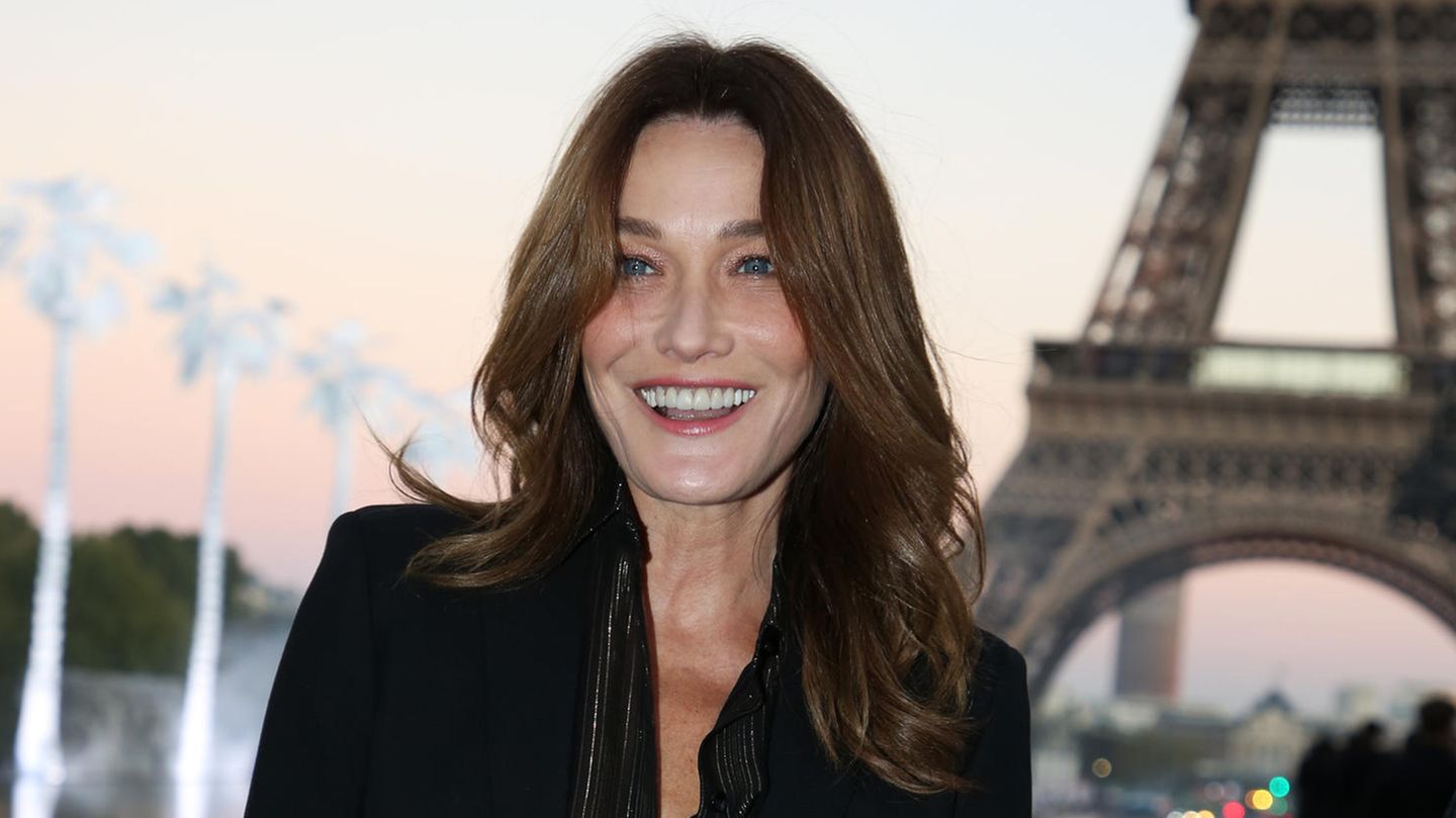 Carla Bruni teilt seltene Fotos von Töchterchen Giulia Sarkozy