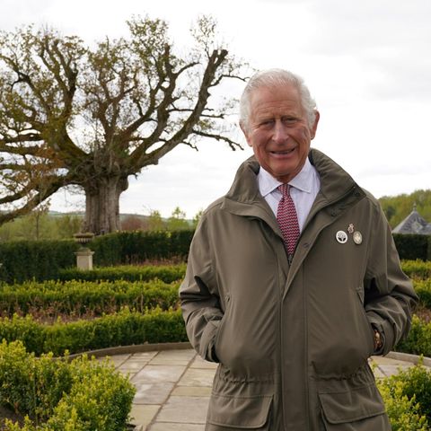 ARCHIV - 25.04.2022, Großbritannien, Edinburgh: Charles, Prinz von Wales, Schirmherr von The Queen's Green Canopy (QGC), steht …