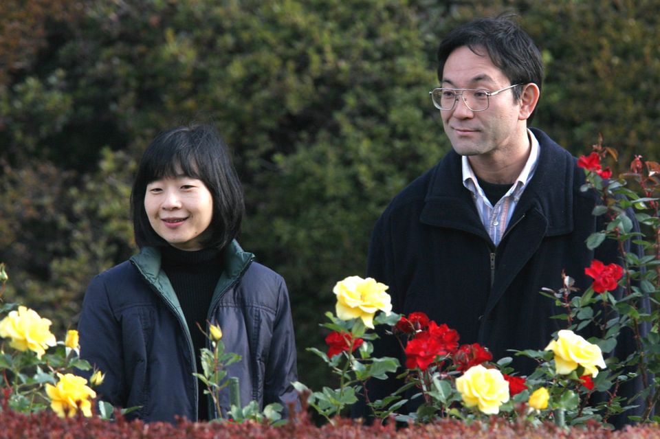 Sayako Kuroda und ihr Liebster, Yoshiki Kuroda, hier im Jahr 2005.
