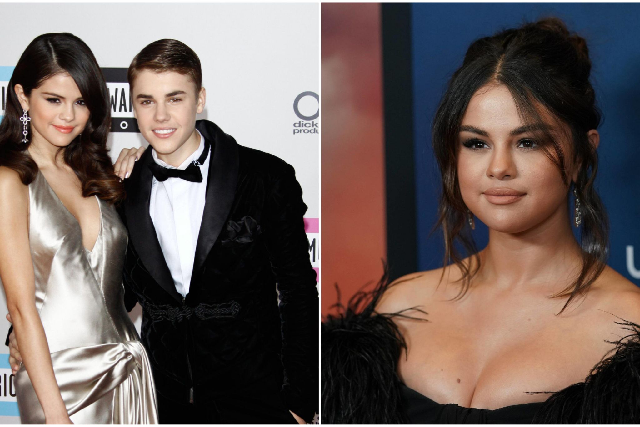 Lustige Bilder von Selena Gomez und Justin Bieber