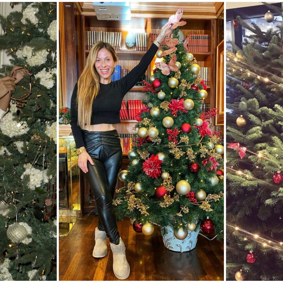 Heidi Klum, Gülcan Kamps und Jenny Frankhauser sind im Weihnachts-Fieber