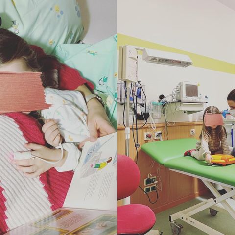 Schock für das Model und ihr Kind: Geburtstag im Krankenbett: Eva Padbergs Tochter musste in die Klinik