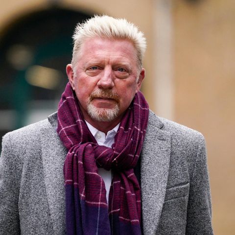 ARCHIV - 08.04.2022, Großbritannien, London: Boris Becker, ehemaliger Tennis-Profi, trifft zu seinem Strafprozess am Southwark …