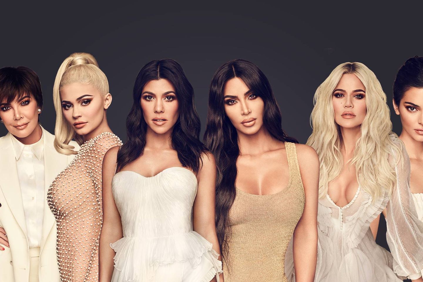 Die Kardashians: Kris, Kylie, Kourtney, Kim, Khloe, Kendall.