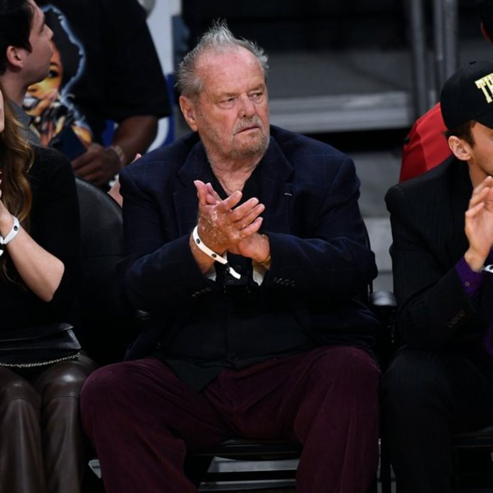 Seltener öffentlicher Auftritt: Jack Nicholson besucht Lakers-Spiel