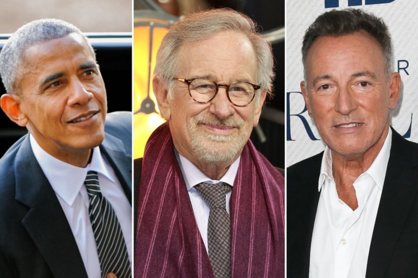 Obama, Spielberg und Springsteen dinieren gemeinsam in Barcelona