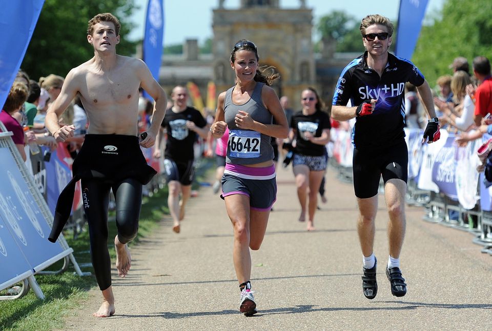Pippa Middleton Triathlon Laufen Sport