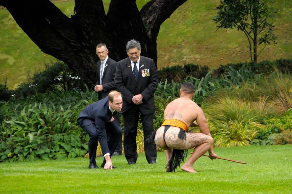 William, Catherine und George zu Besuch in Neuseeland