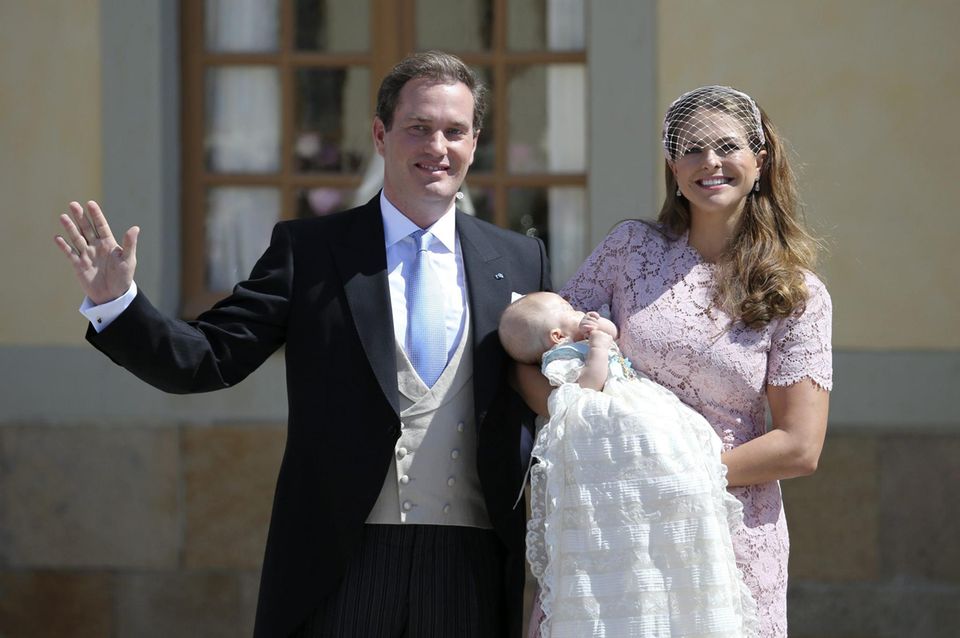 Taufe in Schweden Prinz Nicolas Prinzessin Madeleine