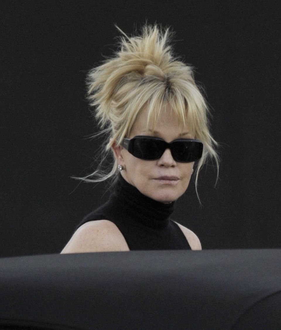 Melanie Griffith blaues Auge
