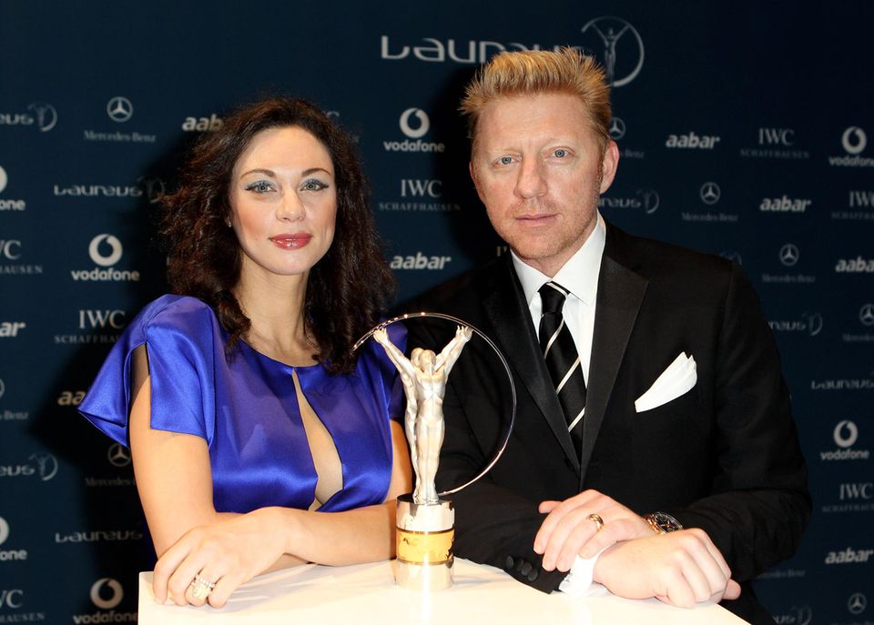 Boris Becker Lilly Becker Laureus Award
