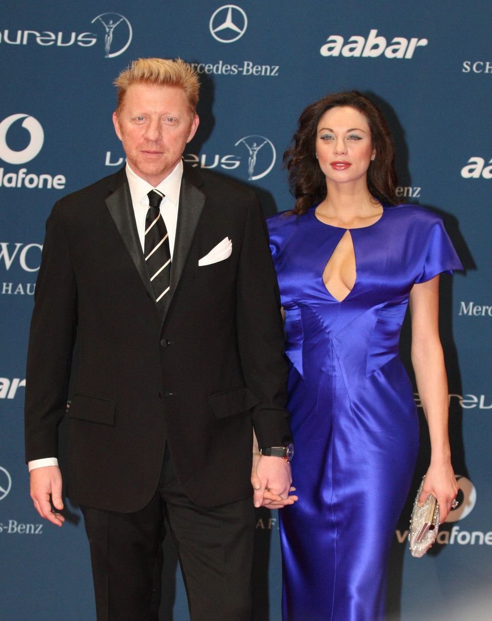 Boris Becker Lilly Becker Laureus Award