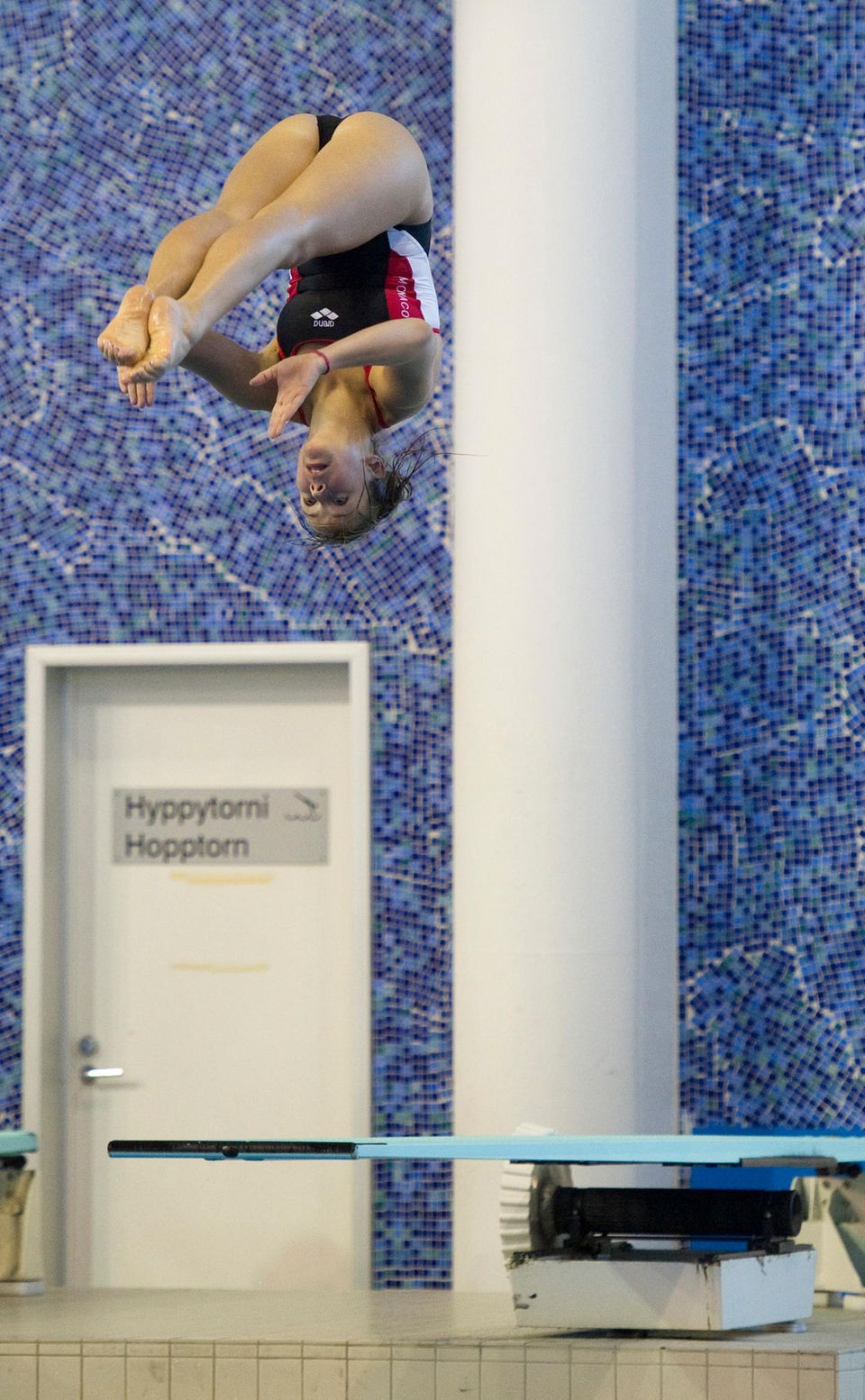 Prinzessin Stephanies Tochter Pauline bei der Schwimm-EM