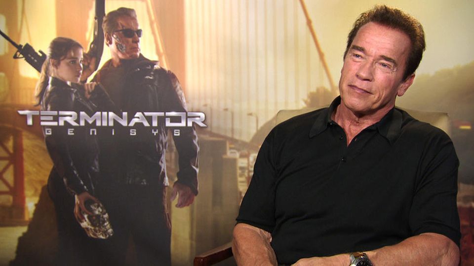 Arnold Schwarzenegger Im Terminator Interview Noch Mal Nackt Mit