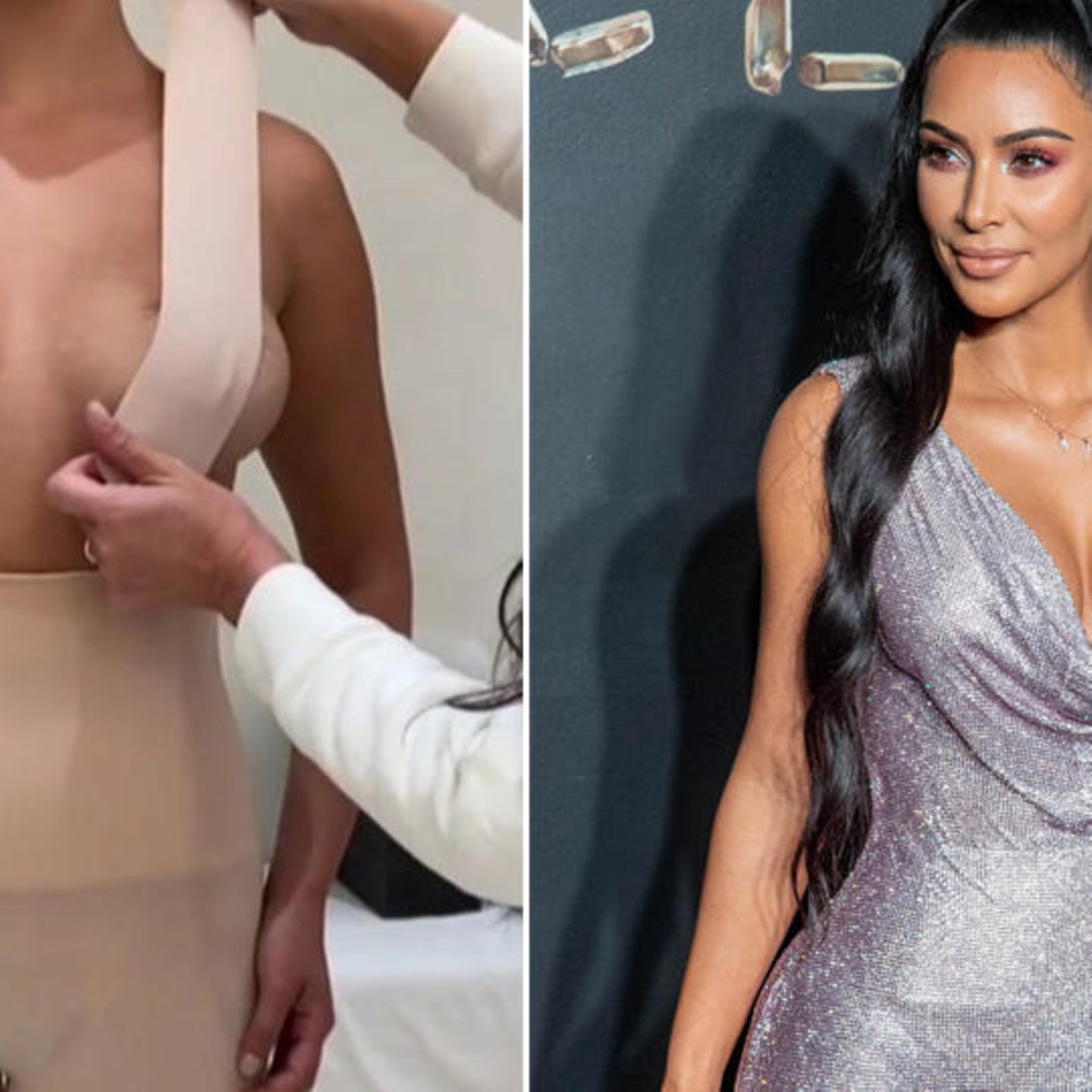 Kim Kardashian schwört auf Brust-Taping