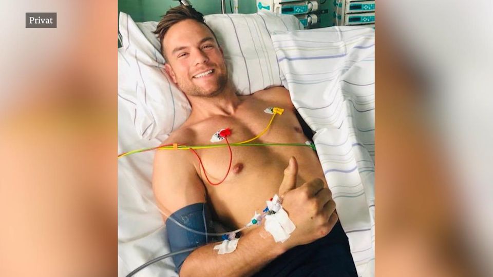 Ex-Bachelor im Krankenhaus