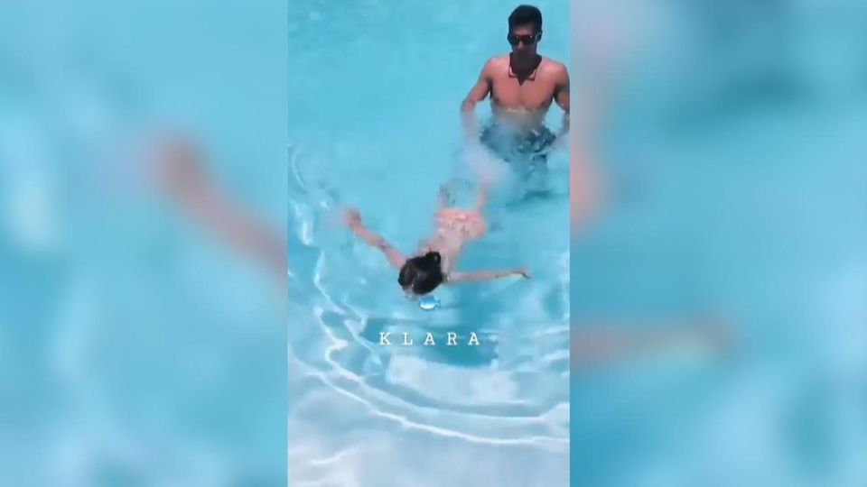 Mit 3 Jahren eine richtige Wassernixe