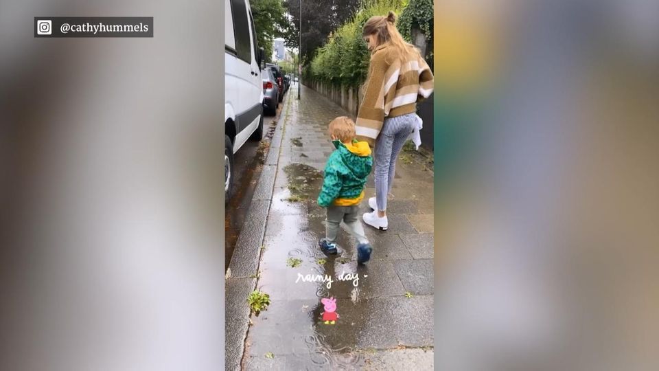Ludwig Hummels ist ein echter Pfützen-Fan