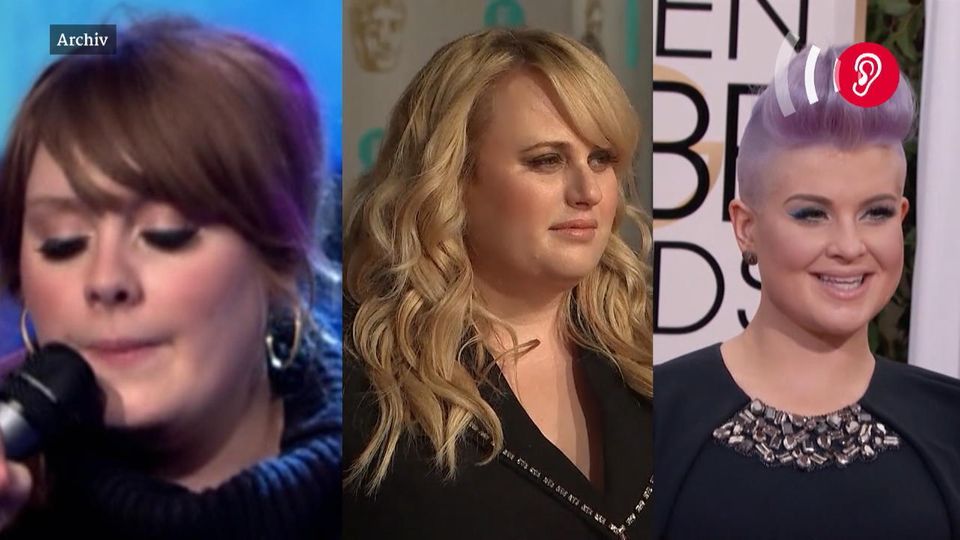 Adele, Rebel Wilson, und Kelly Osbourne