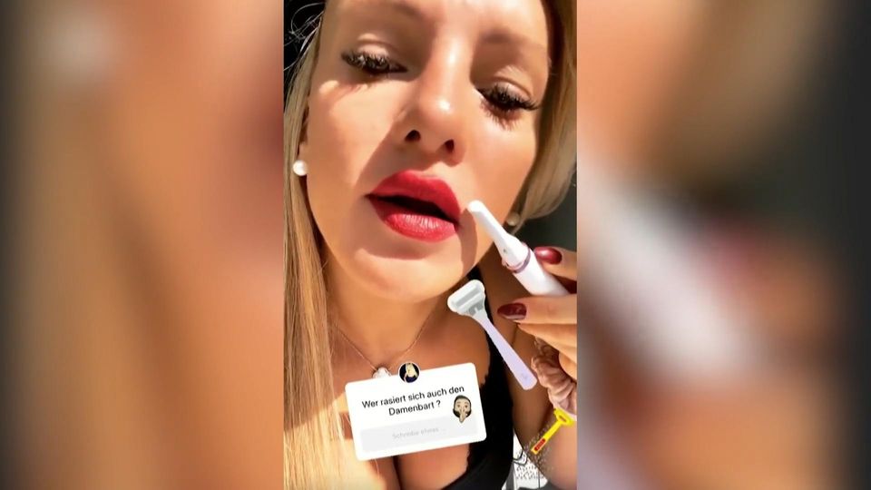 Evelyn Burdecki lüftet ein haariges Geheimnis