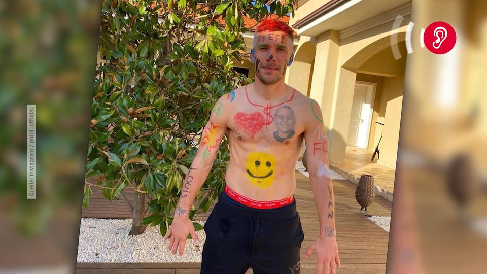 Fußballprofi zeigt neuen Look