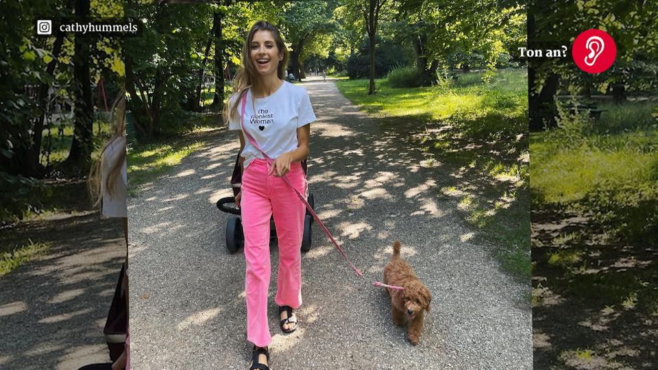 Im VIPstagram-Talk ausgeplaudert Cathy Hummels über Kinder & Co.