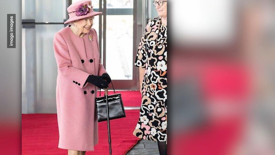 Queen nutzt wieder den Gehstock