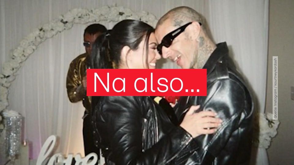 Kourtney Kardashian bestätigt Hochzeit mit Travis Barker