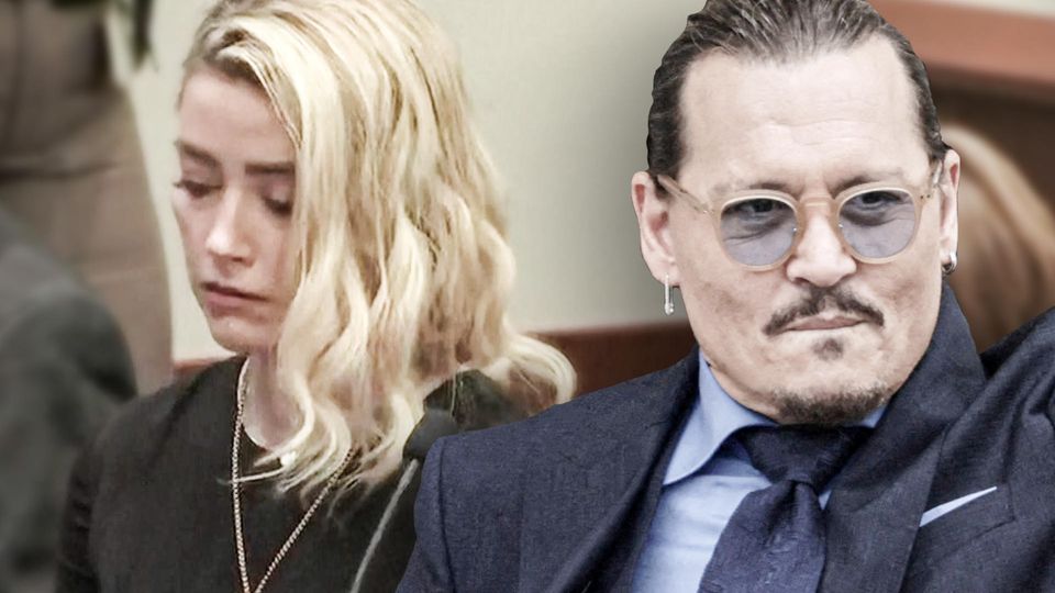 Johnny Depp gewinnt vor Gericht Amber Heard bei Urteilsspruch wie versteinert