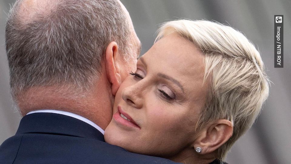 Kuss-Foto! Fürst Albert und Charlène trotzen Gerüchten
