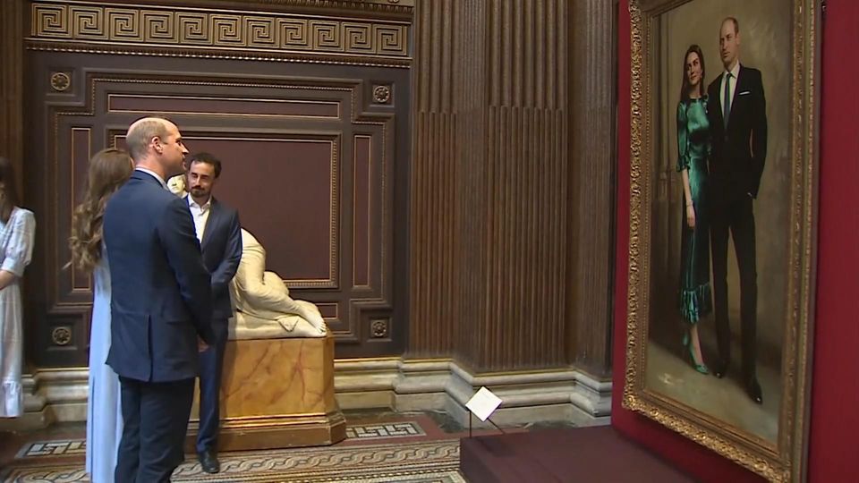 Royal-Paar ist beeindruckt